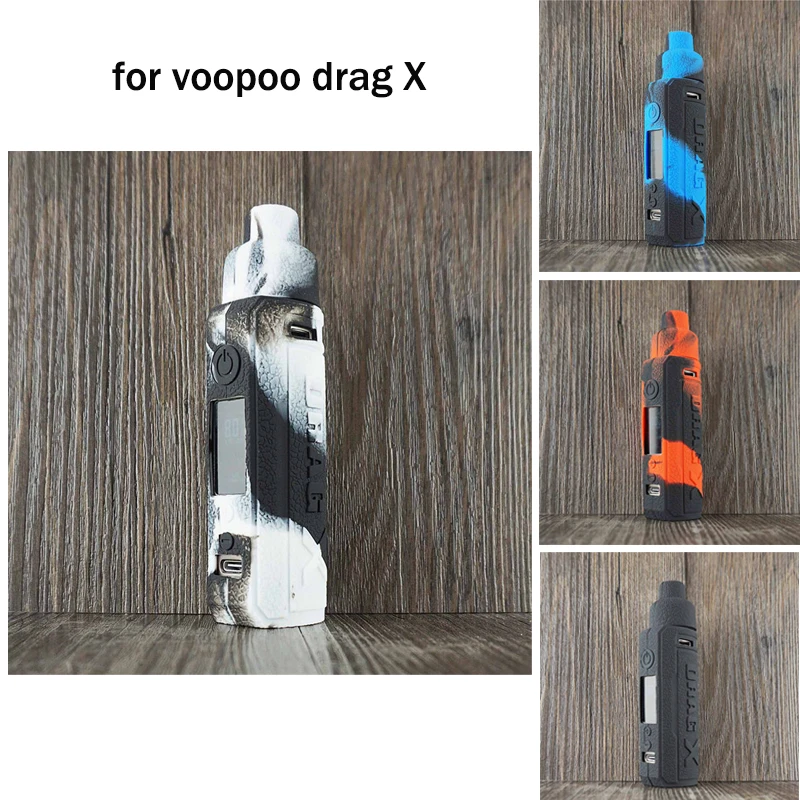 Цветные матовые защитные чехлы 2021 силиконовый чехол для Voopoo Drag X Kit электронная