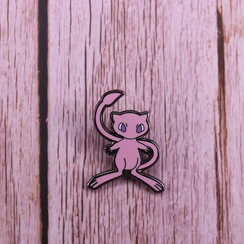 Милые эмалированные заколки для комиксов животных эльфов искусственные