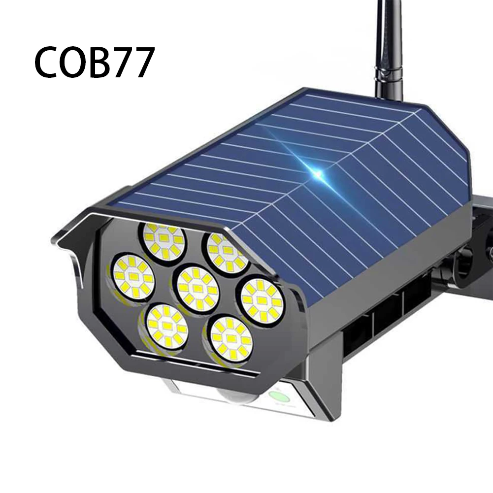 

Remote Control Solar Street Light Monitoring Lamp Fake Camera Body Induction Wall Lamp Outdoor Burglar Proof & Waterproof IP66