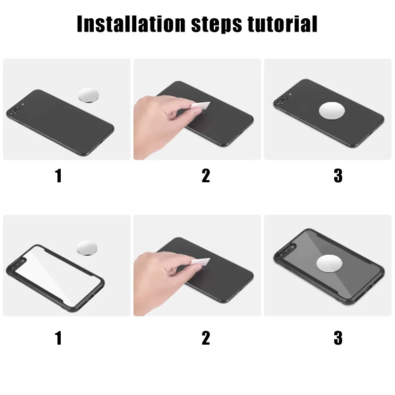 Новая круглая магнитная автомобильная подставка для телефона мини мобильный