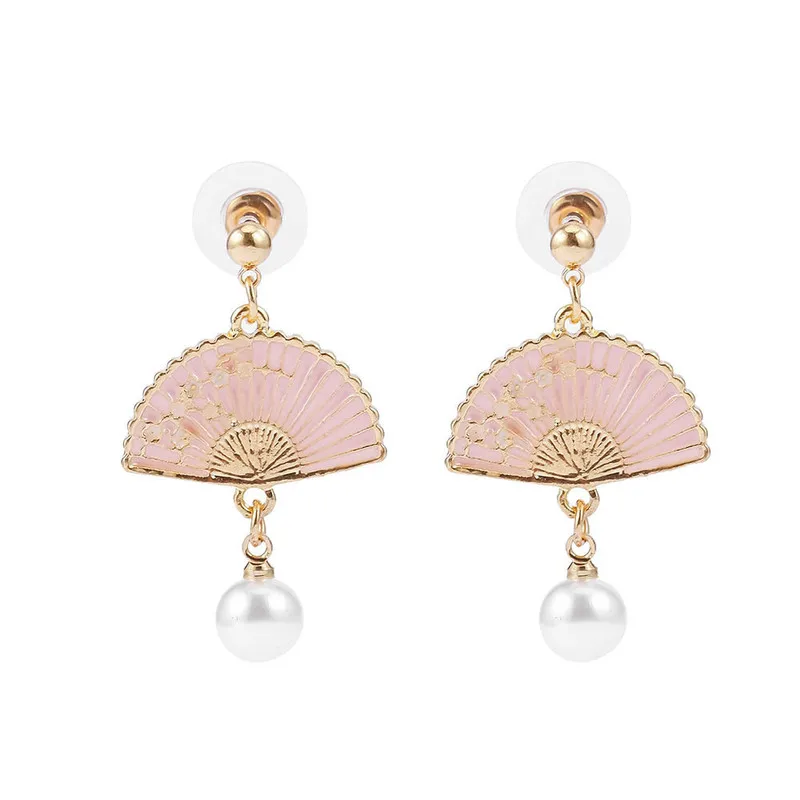 Этнические стильные креативные винтажные веерообразные ювелирные изделия для