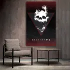 Destiny 2-Темная зона холст художественный плакат и настенный художественный принт современная семейная Спальня Декор плакаты