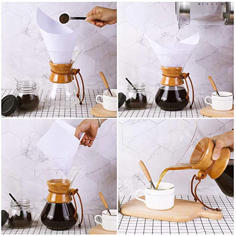 Кофейники кафетерий 1000 мл с фильтром из нержавеющей стали термостойкий