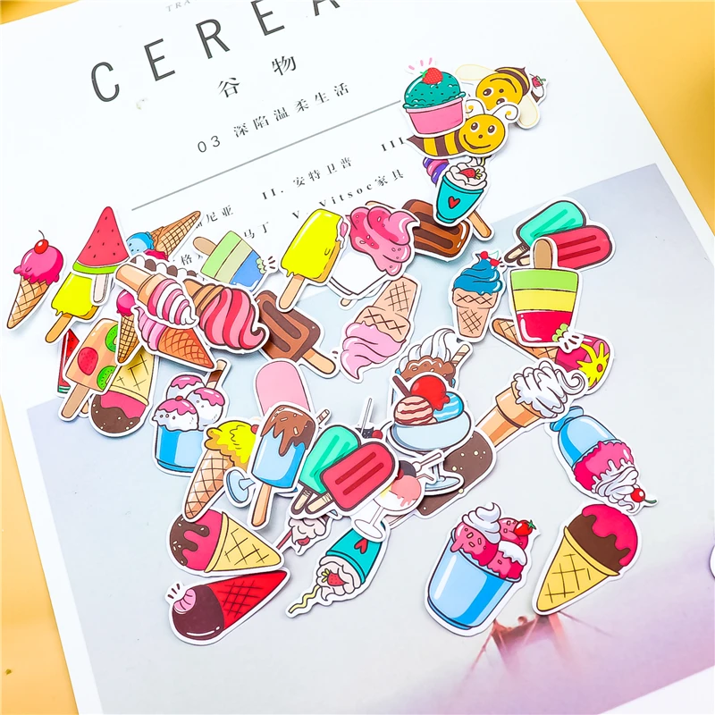 Наклейки 51 шт. на крыше кофейного дома пуля журнал Декоративные Канцелярские