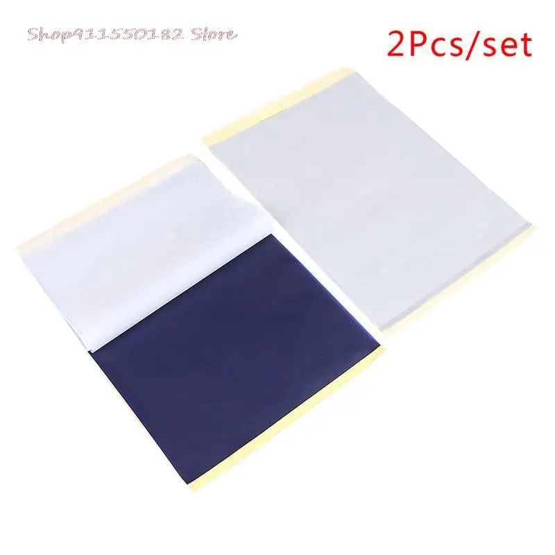 

2pcs 4 Layers Tattoo Transfer Paper Tattoo Supplies Copy Carbon Tracing Paper Thermal Transfer Papier Tattoo Stencil tatuagem