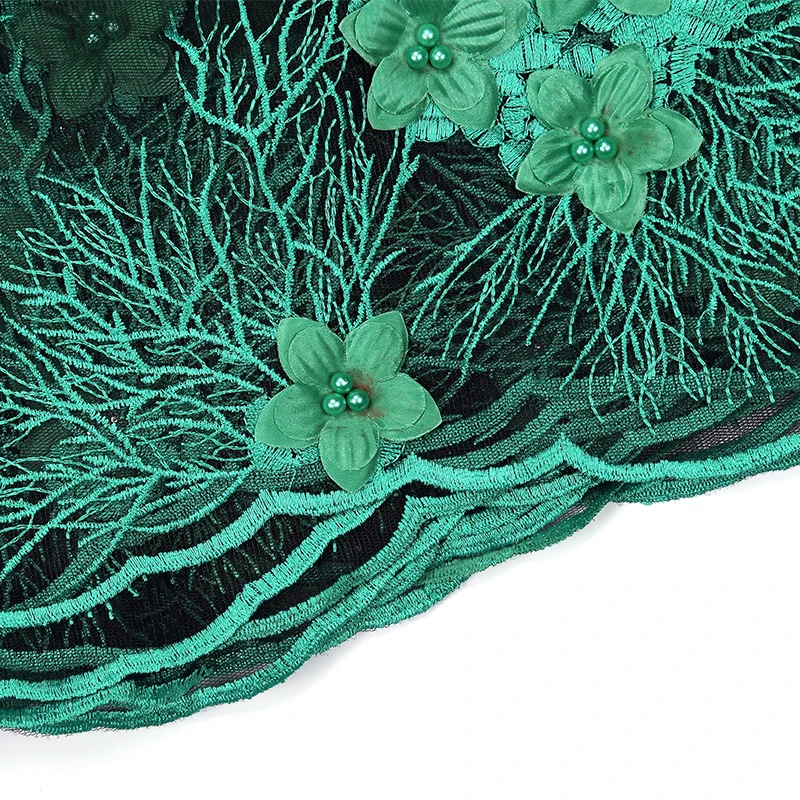 2019 новое французское 3D Африканское кружевное полотно много высокого качества