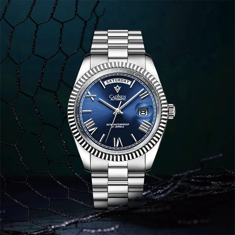 

2021 New Tourbillon CADISEN DESIGN Men's Watches Mechanical Watch For Men Automatic Watch Men Top Brand Luxury Wrist Watch Mens