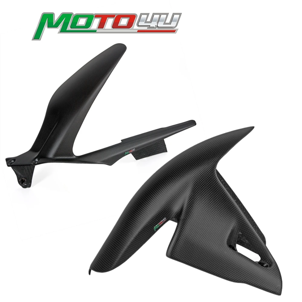 1 комплект углеродное волокно переднее и заднее крыло Hugger равнина Вивер матовый