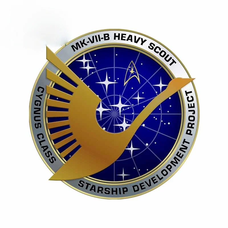 

For Star Trek Motorcycle Auto Car Bumper Window Decal Accessory Sticker Suitable for SUV Vehicle Truck 13cm X 13cm