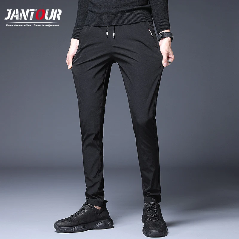 Брюки мужские тонкие узкие быстросохнущие повседневные уличные штаны карго для