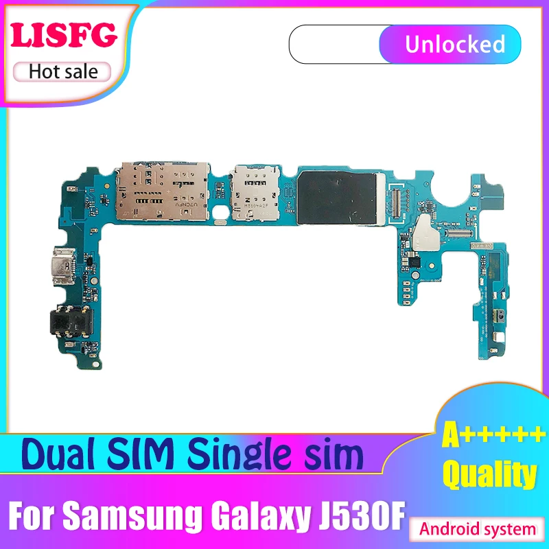 Замена 100% разблокированная материнская плата для Samsung Galaxy J5 J530F логическая