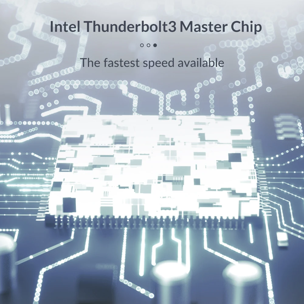 Корпус Yottamaster Thunderbolt 3 сертифицированный Intel корпус (40 Гбит/с) NVMe PCIe M Key 2280 M.2