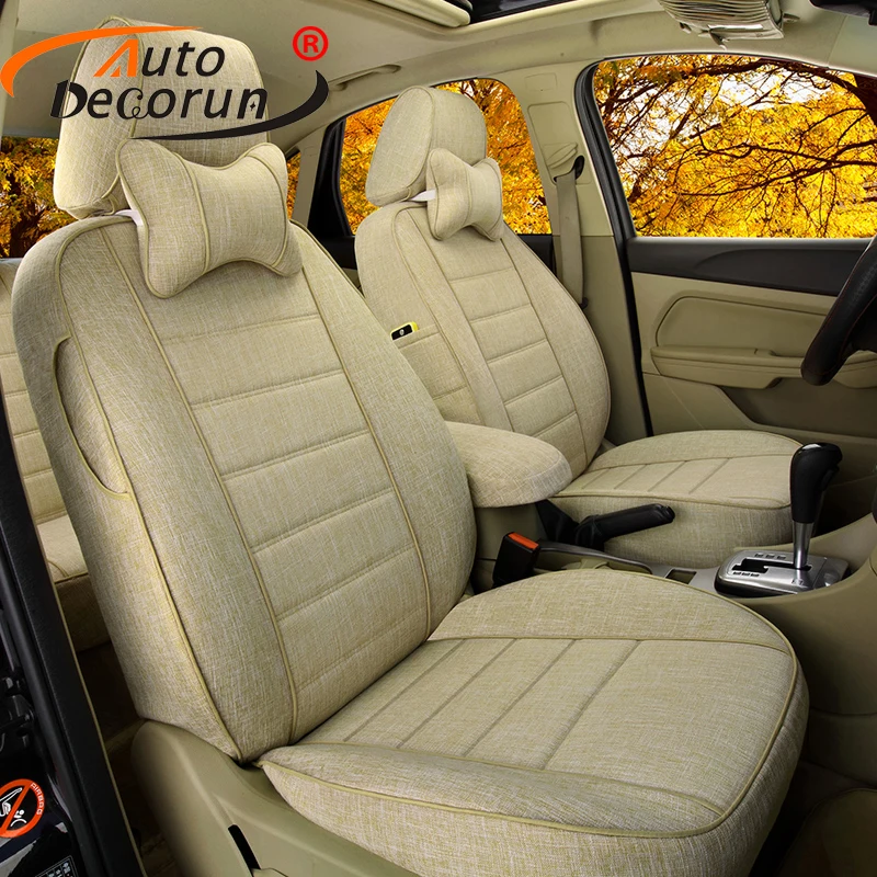 Чехлы AutoDecorun для сидений Toyota Fortuner 2016 2015 чехлы автомобильных защитные