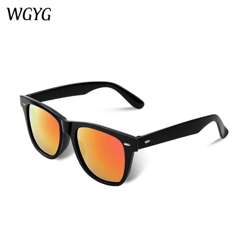 WGYG brand design fashion Johnny Depp Lemtosh style sunglasses classic retro round tone ocean mirror | Аксессуары для одежды