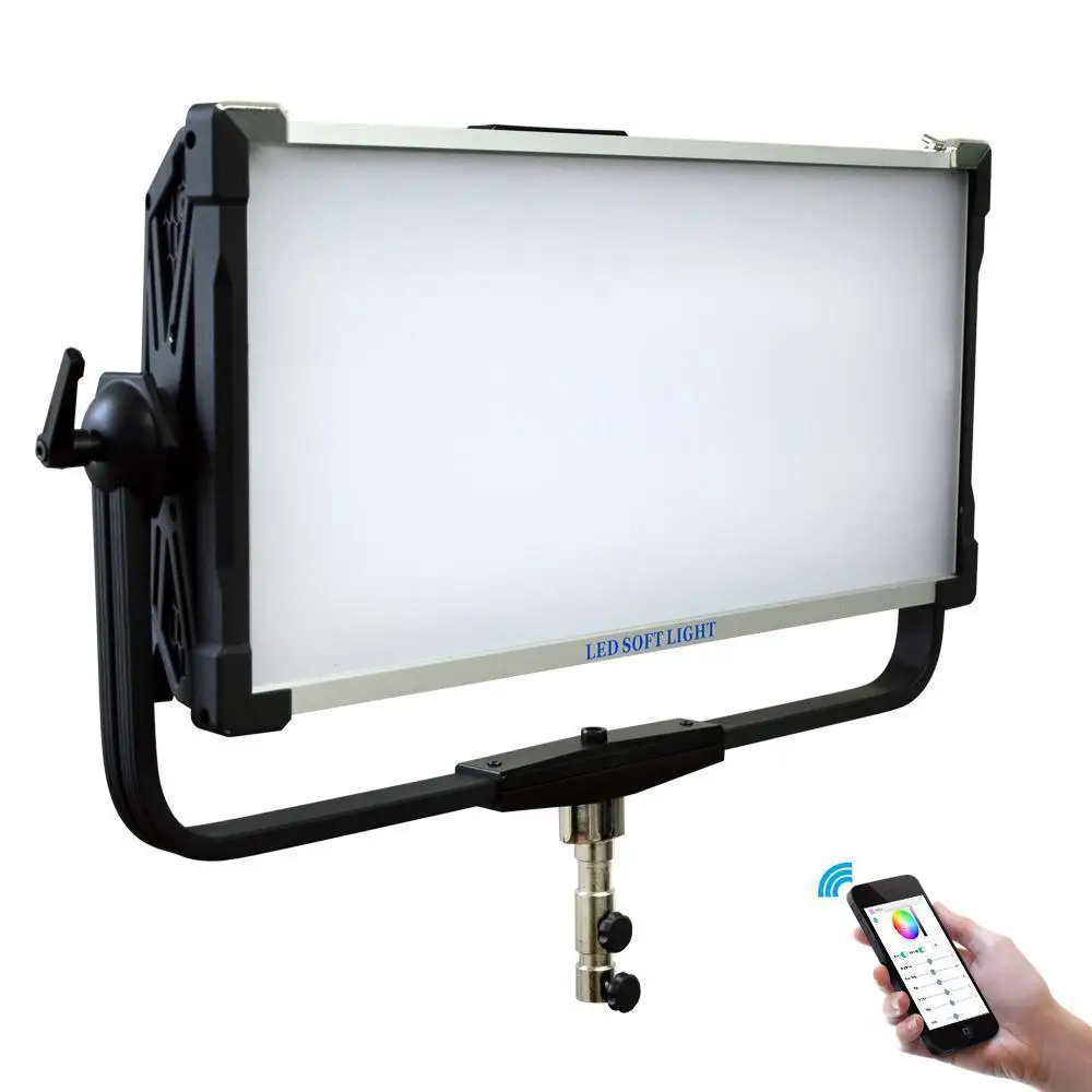 

300W RGB LED Lamp APP & Remote Control Soft LED Lamp Photography Continuous Light Set for Studio Video Film 12 Special Effects