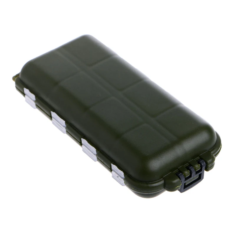 16 отделений рыболовный ящик чехол для хранения нахлыстовых рыбок приманок ложек