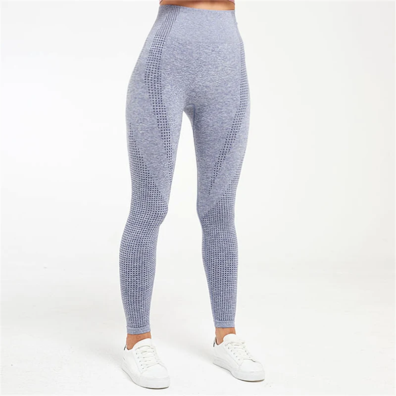 Цветные быстросохнущие розовые Бесшовные Спортивные Леггинсы сексуальные