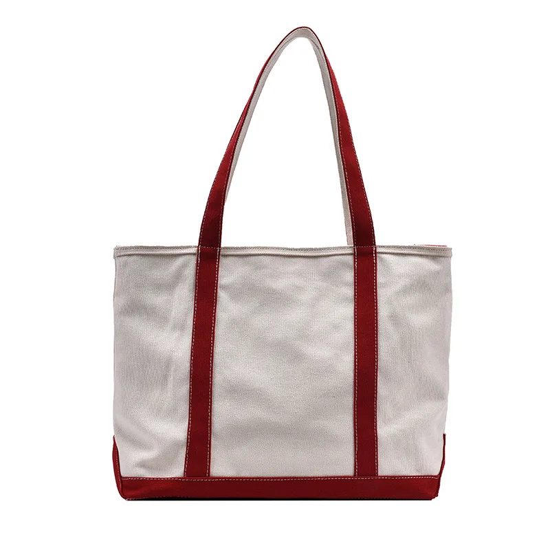 2021 New Korean Fashion Shoulder Bag Trend Commuting Large Capacity Women's BAG Canvas Net Red Hand | Багаж и сумки