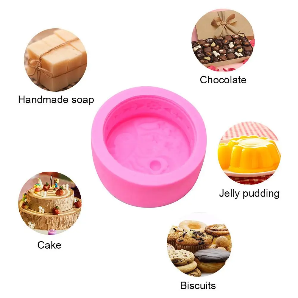 DIY силиконовой формы для выпечки с изображением солнца Луны торт украшения