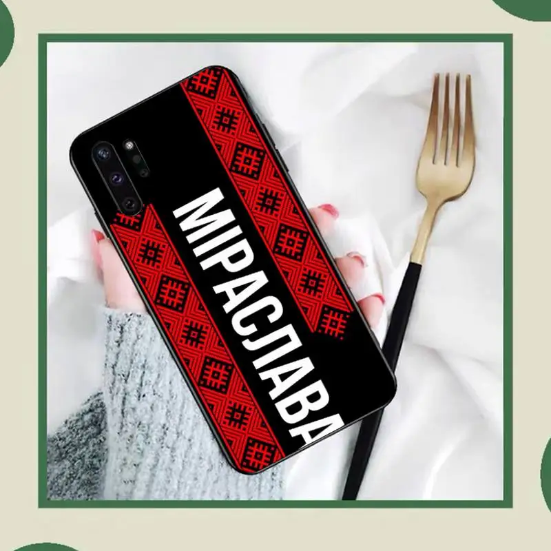 

FHNBLJ Belarus flag Phone Case for Samsung Note 3 4 5 7 8 9 10 20 pro lite ultra Oppo A9 2020