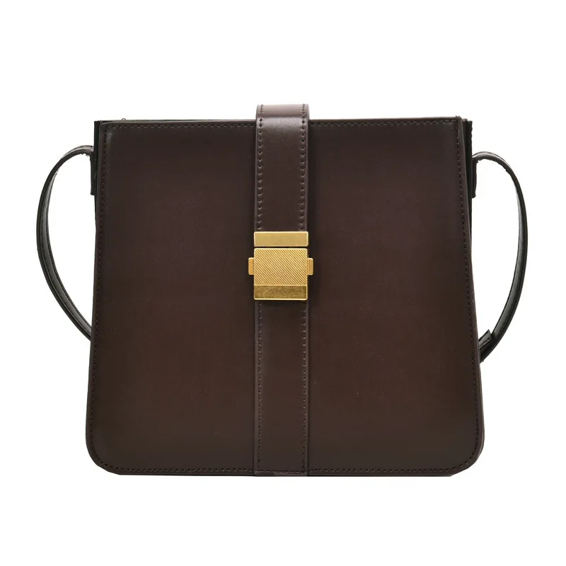 

Hong Kong-Style Retro Bag Women's Bag 2020 Popular New Korean-Style Fashion Casual Shoulder Messenger Square Sling Bag