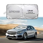 Солнцезащитный козырек для лобового стекла автомобиля M Power Sports  M Logo Coche Солнцезащитный Козырек защитный чехол для BMW X1 X3 X4 X5 X6 I8 Series 3 S 7