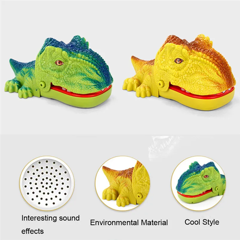 Интересная детская имитация головы динозавра игрушки для вечеринки трюков