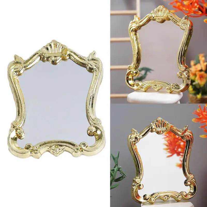 1:12 миниатюрная мебель для кукольного домика в европейском стиле зеркальный