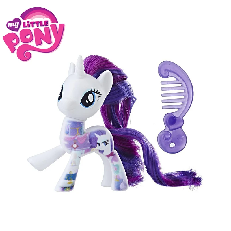 Экшн-фигурка игрушки My Little Pony из фильма DJ Pon-3 большая Радуга Mcintosh Игрушки для