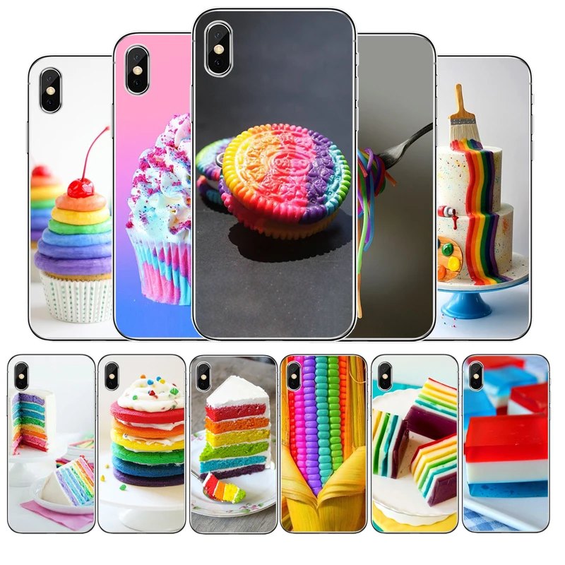 Цветной силиконовый чехол для iphone 12 11Pro Max 11 XR XS X 8 7 6 6S Plus 5 5S SE 2020|Бамперы| |