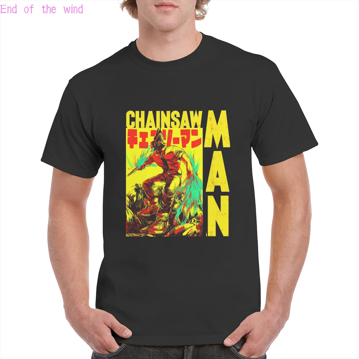 

Fashion Aesthetic Chainsaw Man 100% Cotton T-Shirt Aki Denji Power Anime t shirt CSM Graphic Top Streetwear Oversized Female/Man