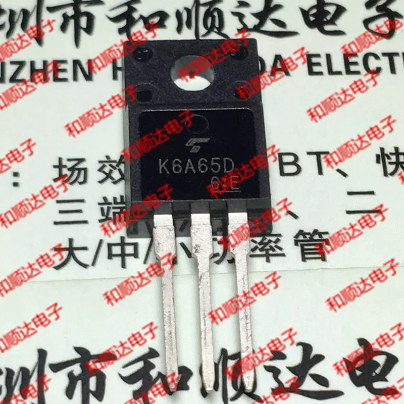 

10 шт./лот K6A65D TK6A65D новый запас искусственных элементов 650 в 6 А