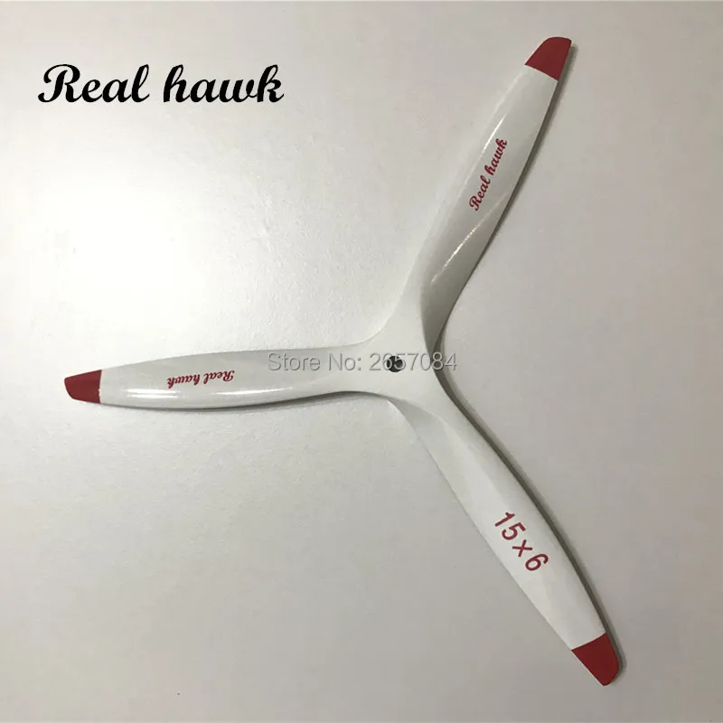 3 Blade 18x6/18x8/18x10 CCW or CW White Wooden Propeller High Quality For Scale RC Gas Airplane Model RC parts enlarge