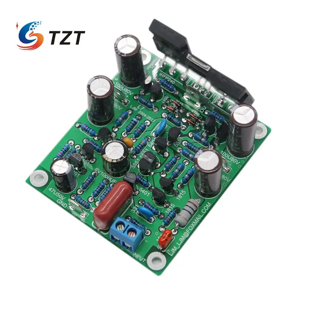 TZT класс AB MOSFET L7 аудио усилитель мощности двухканальный 300-350WX2 Плата усилителя LJM