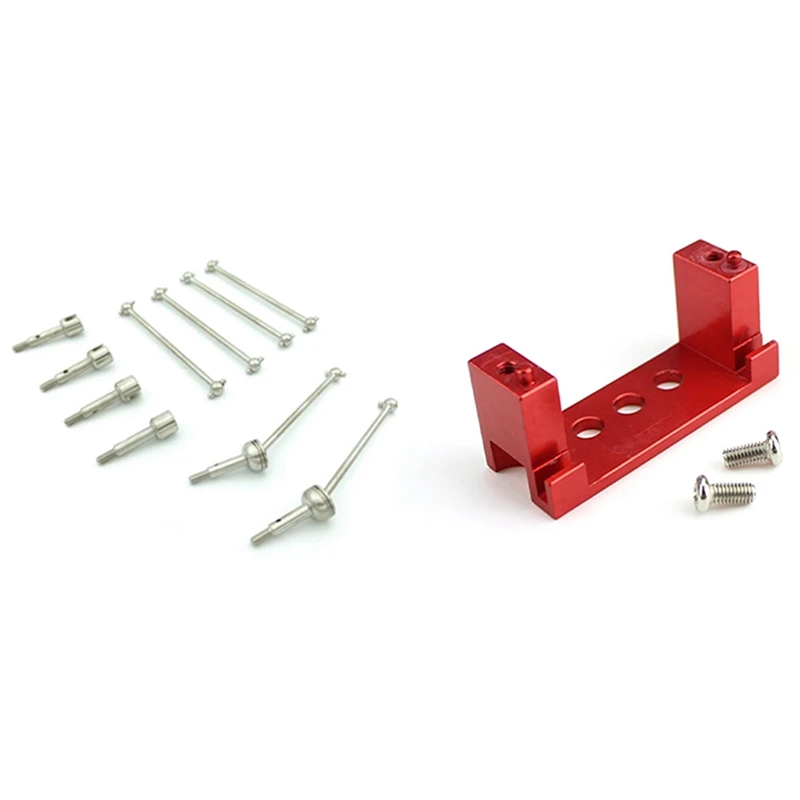 

Металлическое основание рулевого механизма сервосиденья аксессуары, Красный с металлическим универсальным приводным валом CVD набор осей к...