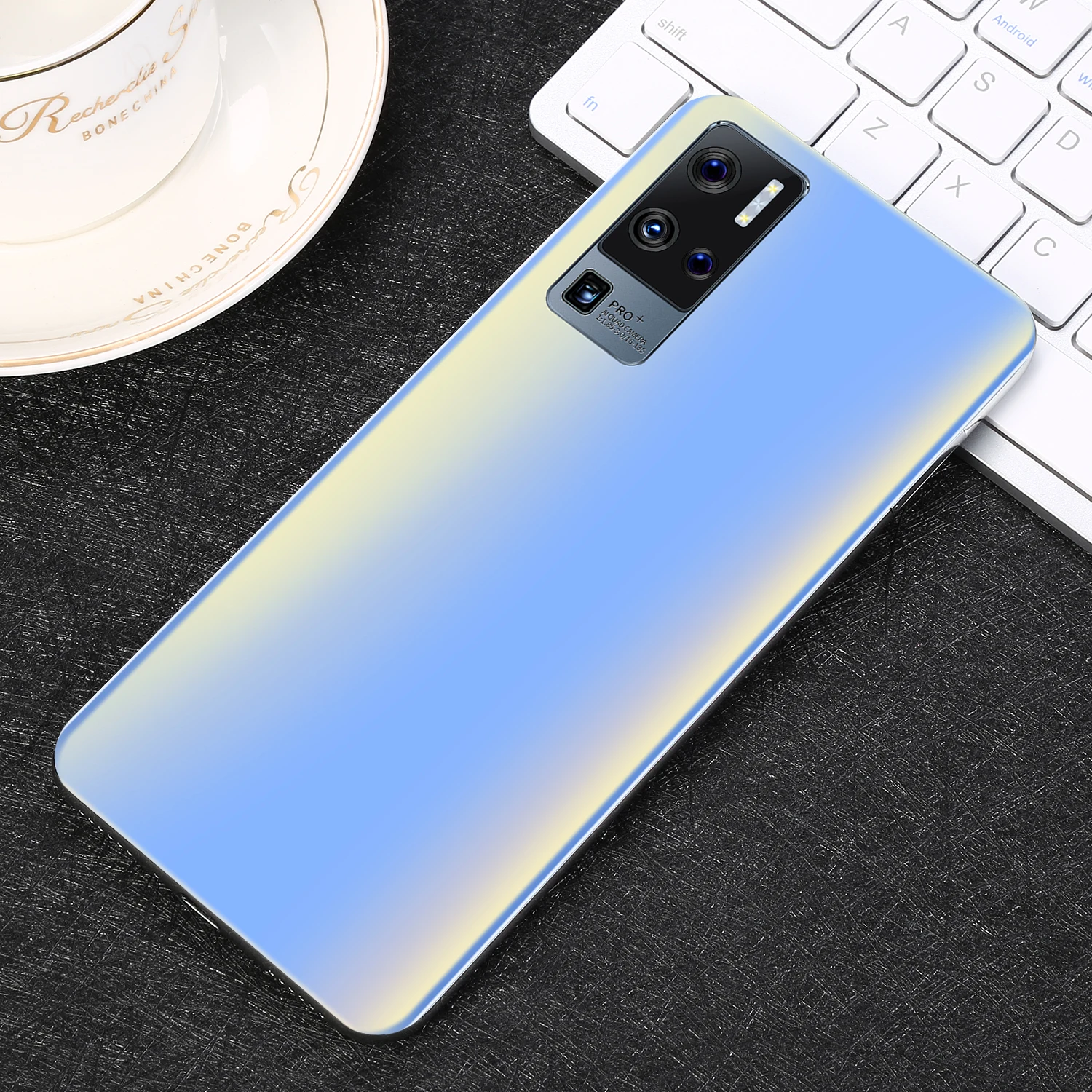 

1200*2640 X50Pro+ 7.0 inch Full Screen MTK6889 Mobile Phone 8GB+256GB Global 5G Version 24+48MP Dual SIM Finger Face Android10.0