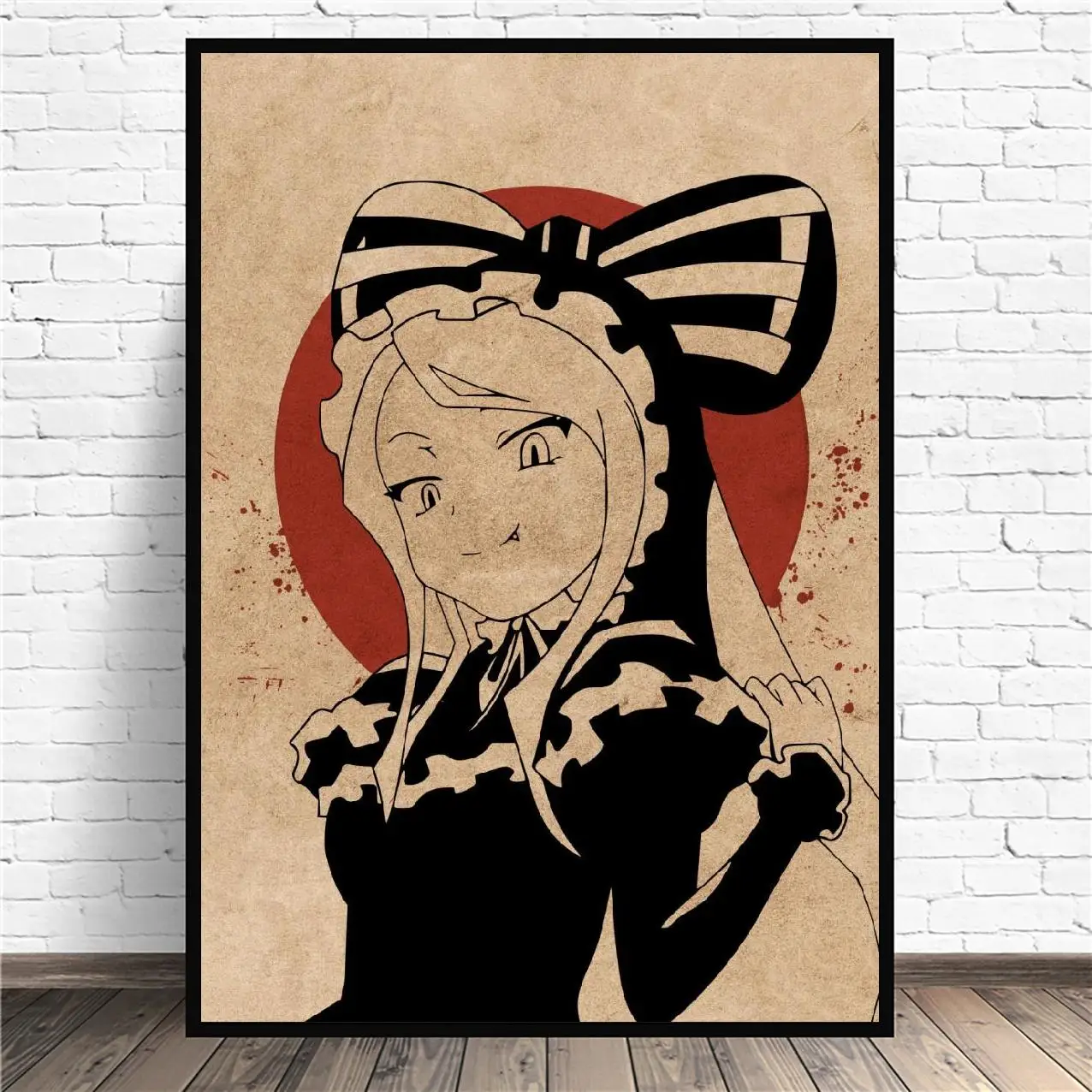 

Shalltear аниме Искусство Холст плакат печать домашний Декор Картина без рамки