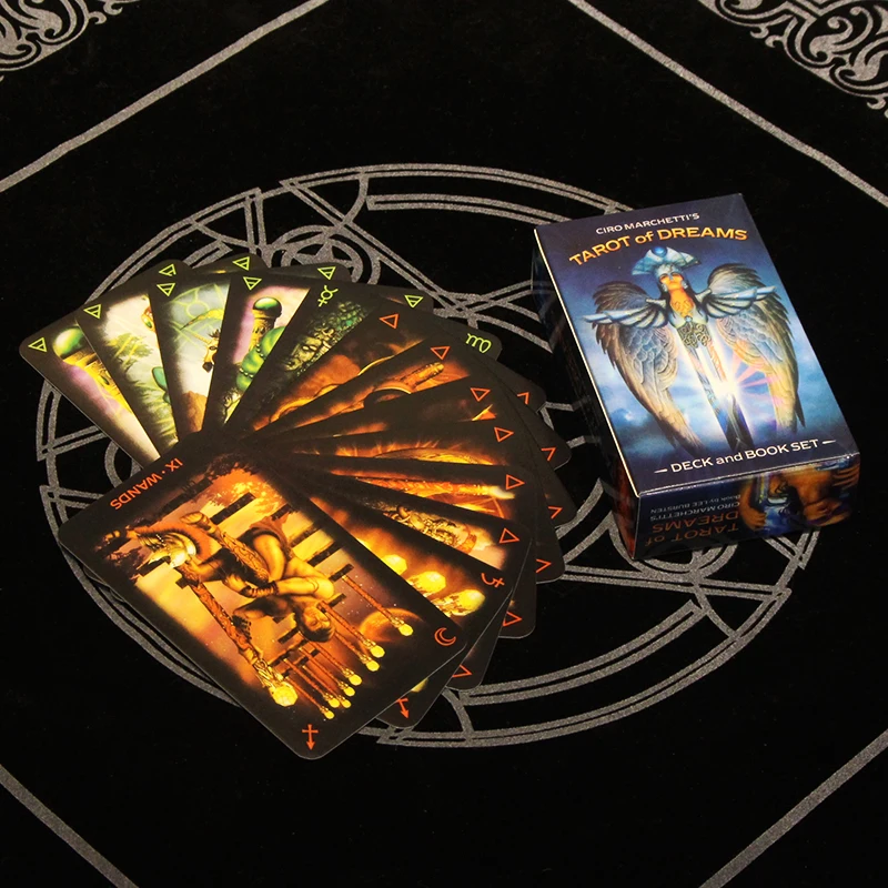 Новое поступление 2021 трендовый Таро с электронным руководством 78 шт. настольная