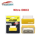 Новейший Nitro OBD2 Автомобили, работающие на бензине дизельный бензиновый чип, Блок Настройки Plug And Drive NitroOBD2 для бензинового автомобиля, больше мощности и крутящего момента