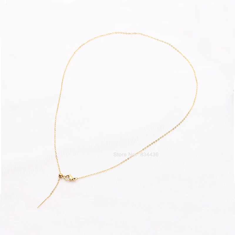 20 шт. тонкие регулируемые цепочки из нержавеющей стали 1 2 мм |