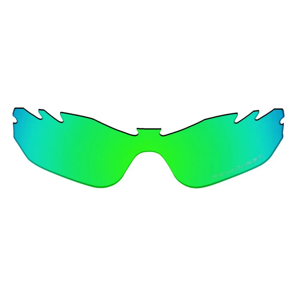 Green Mirror OOWLIT Анти-Царапины Сменные линзы для-солнцезащитные очки Oakley радар края вентилируемый OO9184 травления поляризованных солнцезащитных очков - Цвет линз: Green Mirror