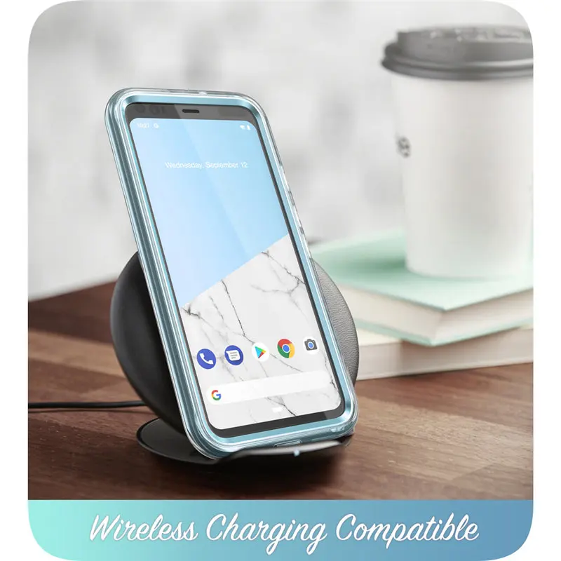 Для Google Pixel 4 XL чехол 6,3 дюймов() I-BLASON Cosmo полный корпус блестящий Мраморный бампер чехол со встроенной защитной пленкой
