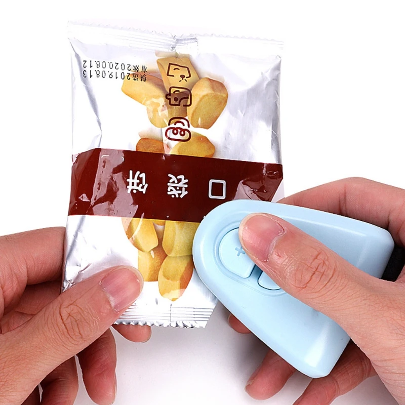 

Portable Mini Hand Press Sealing Machine Bag Sealer for Household Bag Food L69D