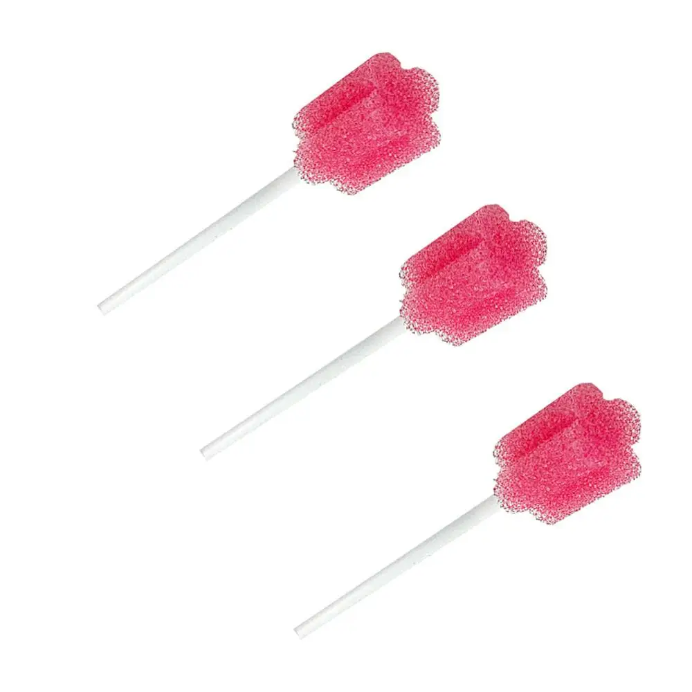 Одноразовые лемонные обработанные палочки для полости рта грубая губка