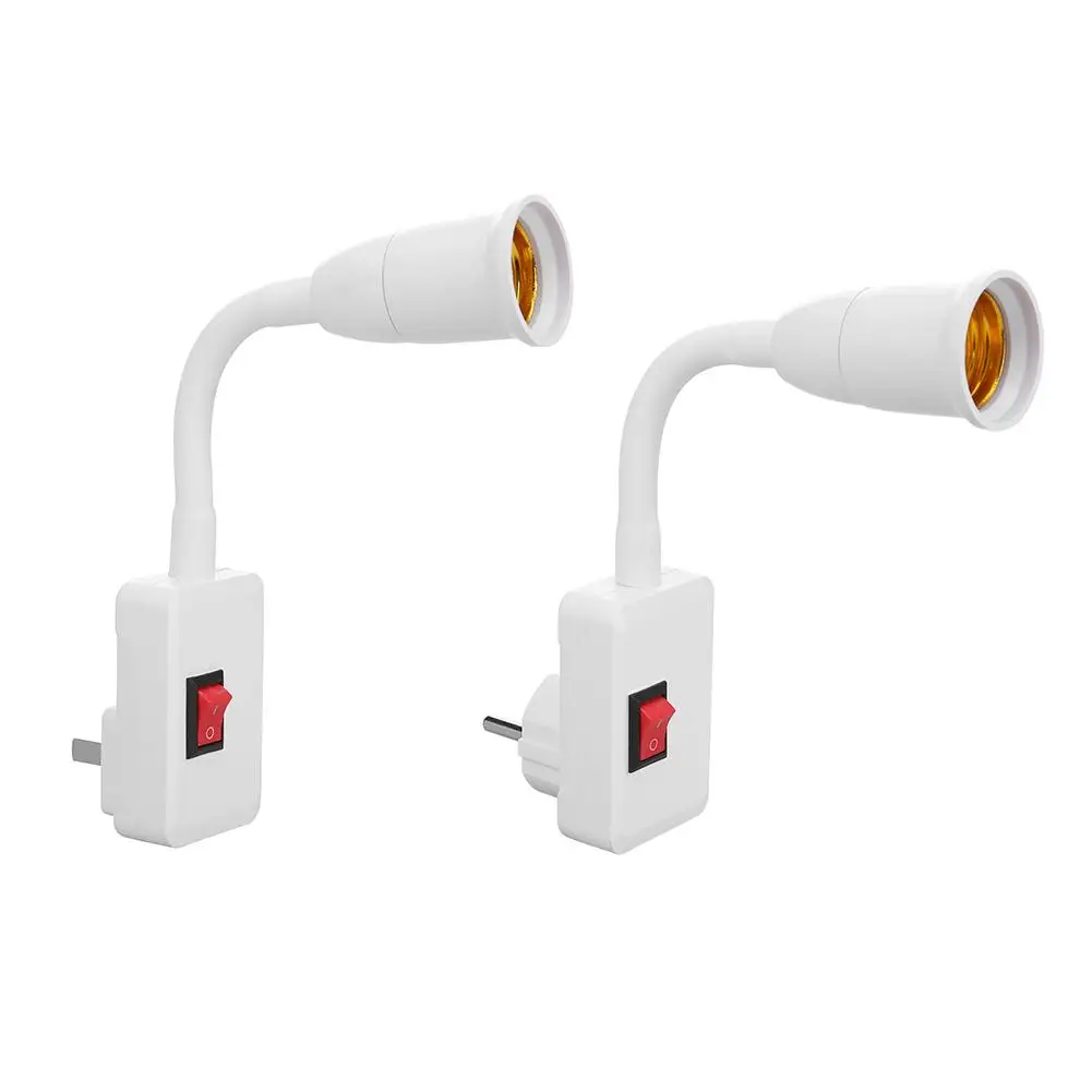 

E27-E27 Lamp Base Flexible Extension Adapter Converter LED Bulb Lamp Lighting Elongation Holder Socket Light Accessories