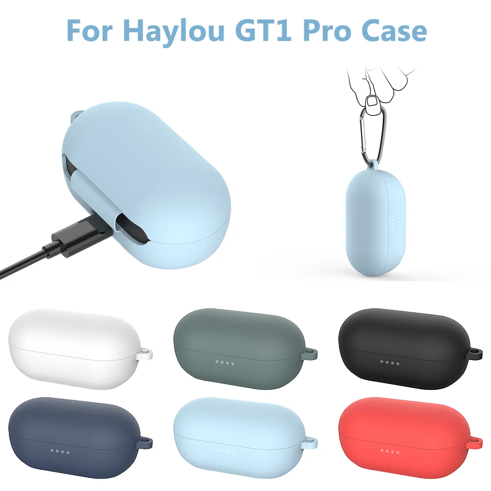 Роскошный Ультратонкий защитный чехол для наушников Haylou GT1 силиконовый из ТПУ