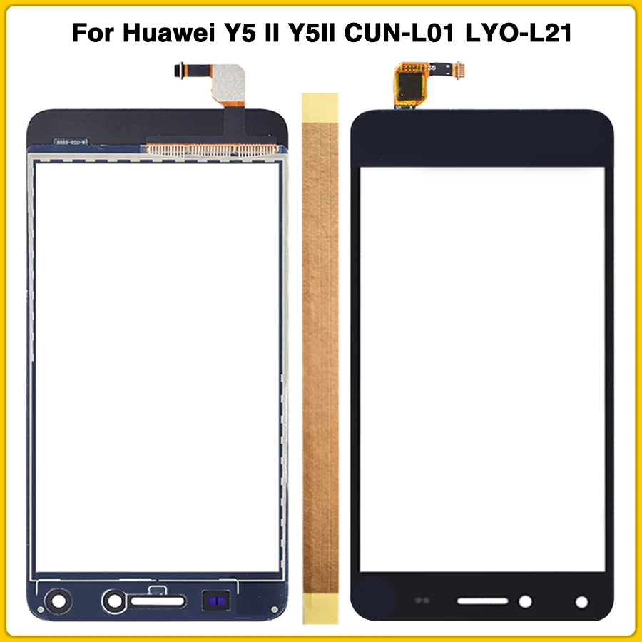Новый сенсорный экран Y5 2 для Huawei II Y5II CUN L01 LYO L21 U29 Сенсорная панель дигитайзер
