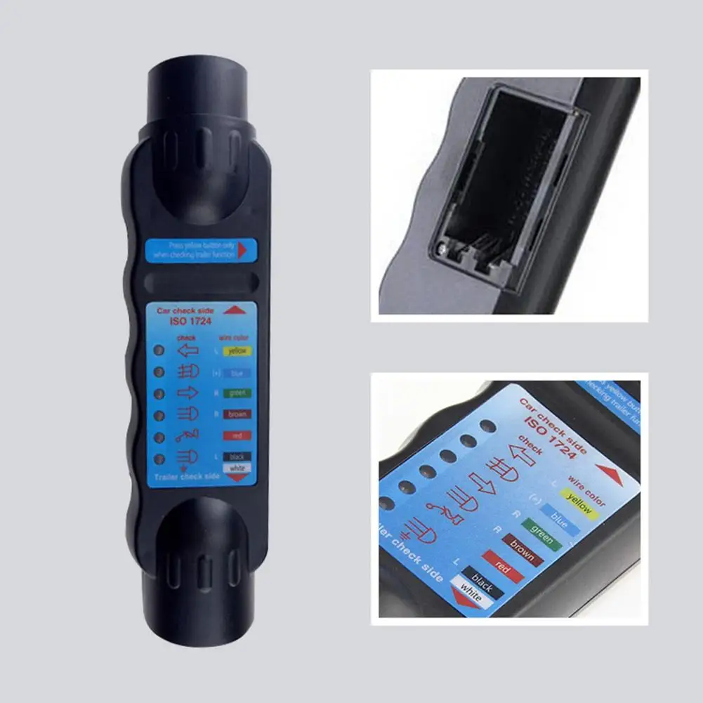 TM4003 Φ совместимый Прочный латунный штифт 7 Pin 12V антикоррозийный разъем прицепа