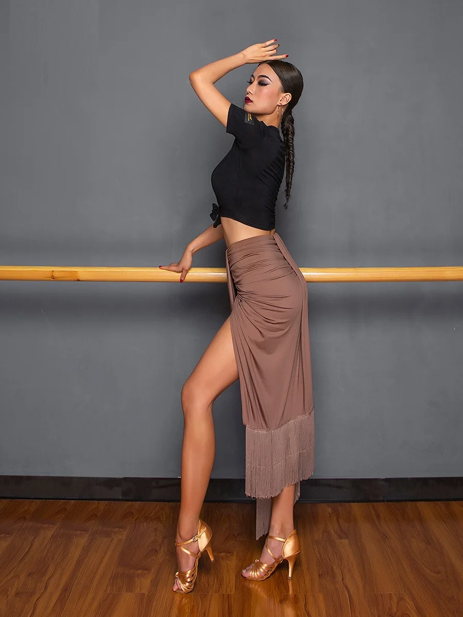 sexy latin dance wear skirt salsa costumes tango american clothes | Тематическая одежда и униформа