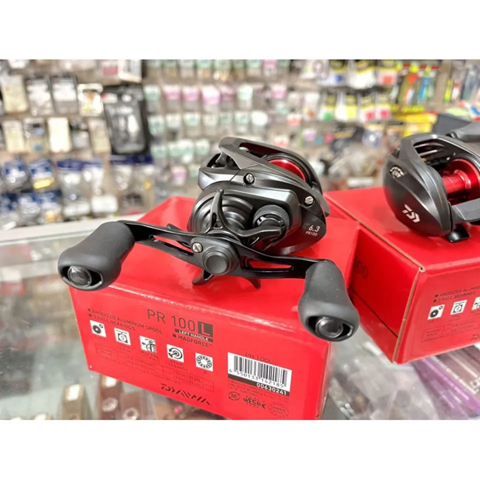 Новинка 2021 рыболовная катушка DAIWA PR100 для заброса приманки 3 + 1 шарикоподшипник